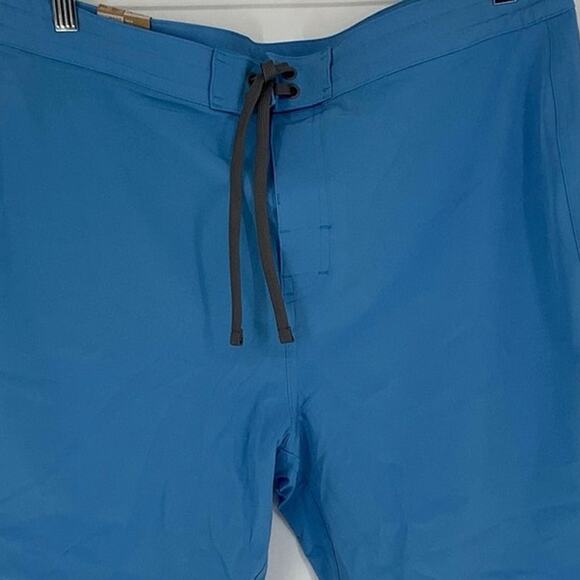 prAna Size 36 Clear Sky 9” Riveter Boardshort Swimming Trunks Drawstring J17-19 - Picture 6 of 10